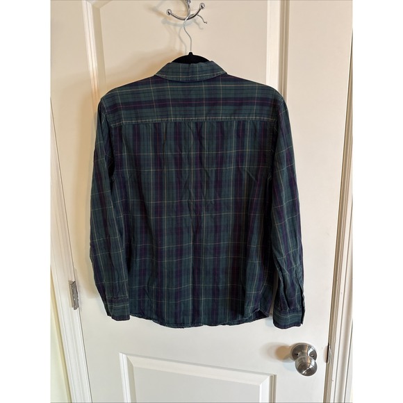 Pendleton Women's Green Plaid Long Sleeve Button Up Shirt Sz 8 - Picture 3 of 7